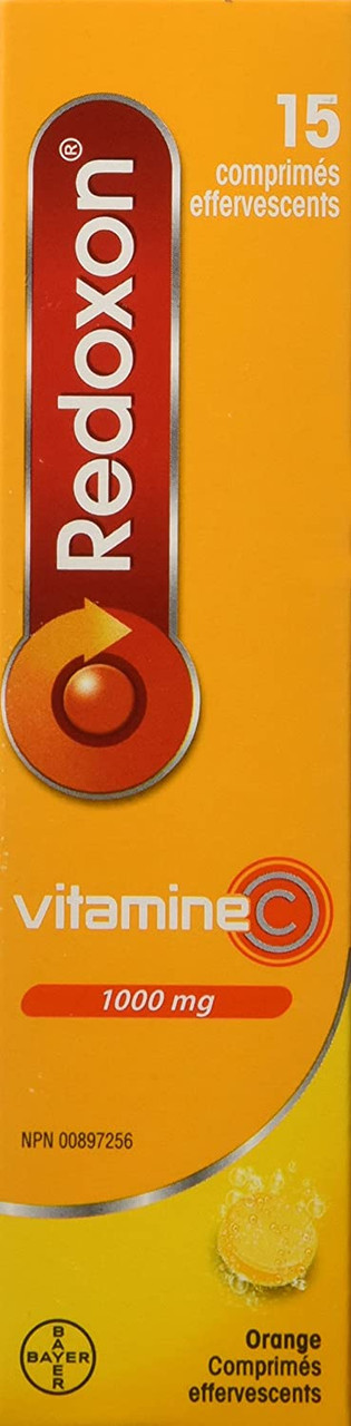 Redoxon Orange Vitamin C Effervescent Tablets 15 Orange Effervescent ...