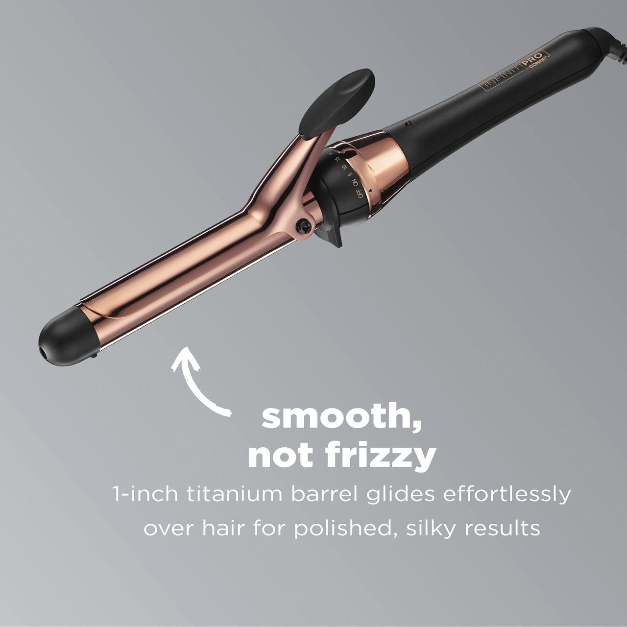 Inch Curling Infiniti Wand Curling Iron Ceramic Curling Wand - Main Image