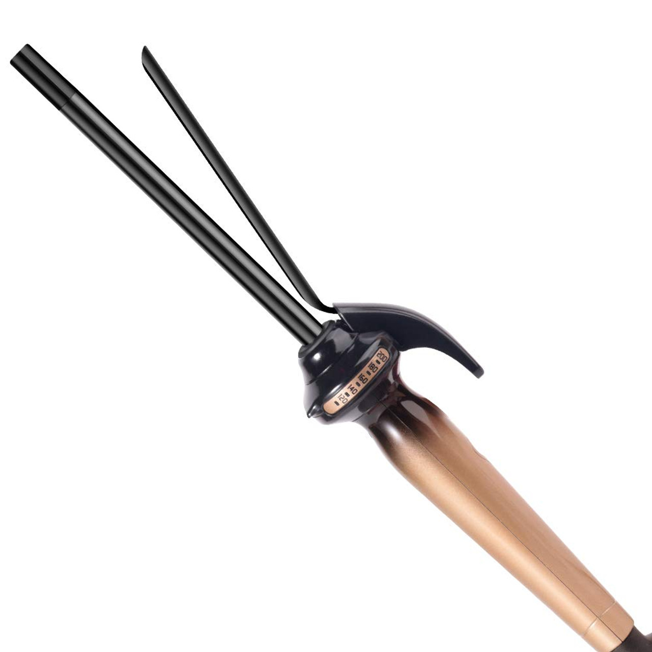 Pencil clearance curling wand