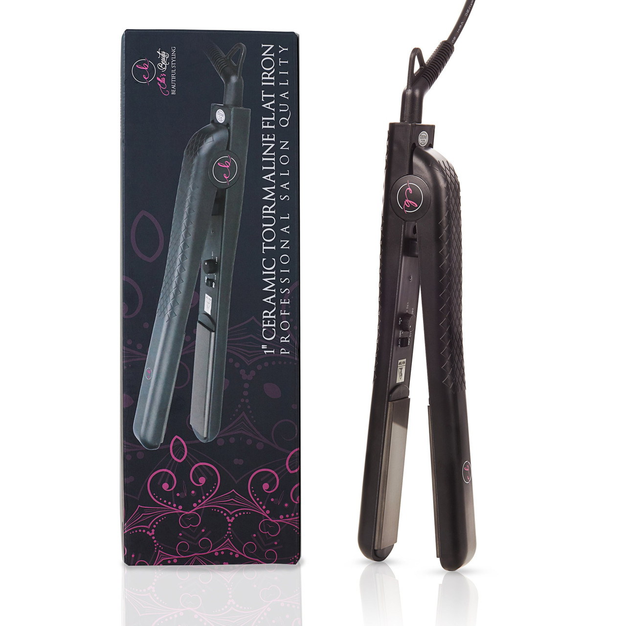 Ella's Boutique Full Size Flat Iron Hair Straightener 1