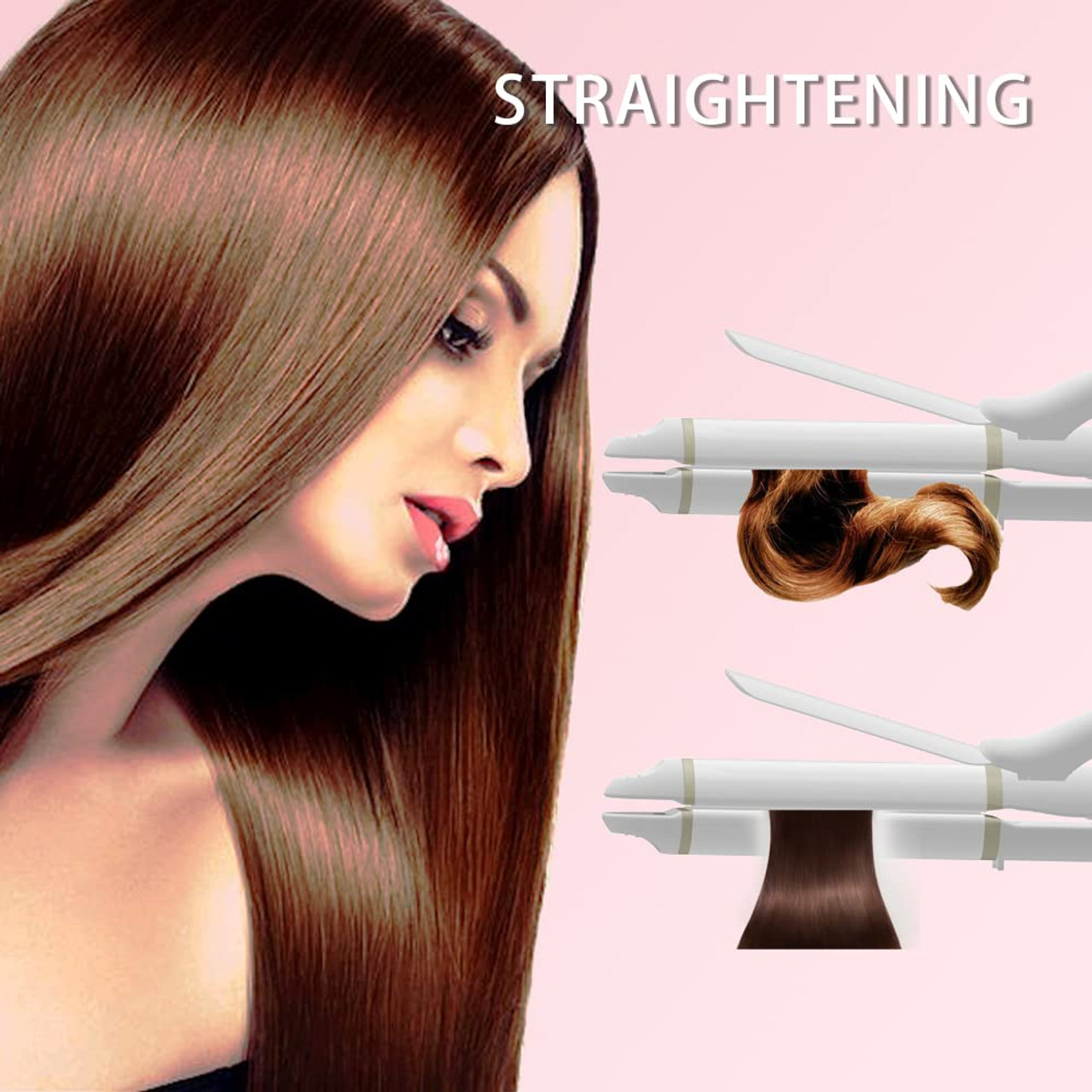 Easy to use hair clearance straightener