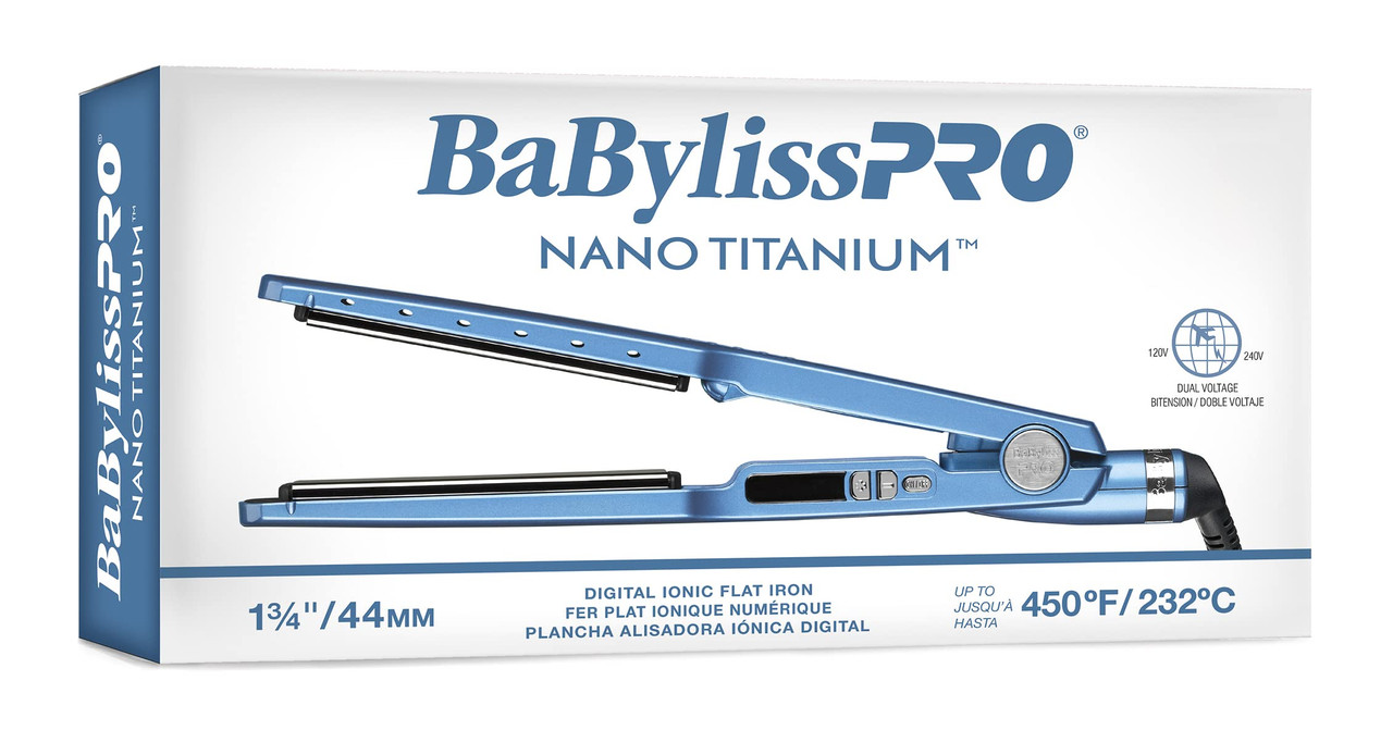 Pro Nano Plancha De Pelo Babyliss Pro Slim Plancha Nano Titanium