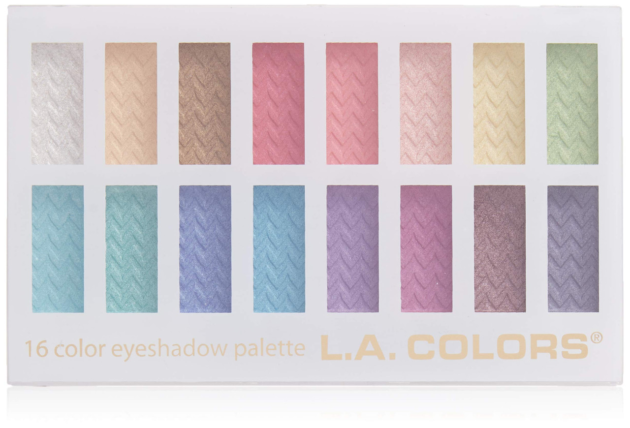 LA COLORS Color Block Eyeshadow Palette, Glam