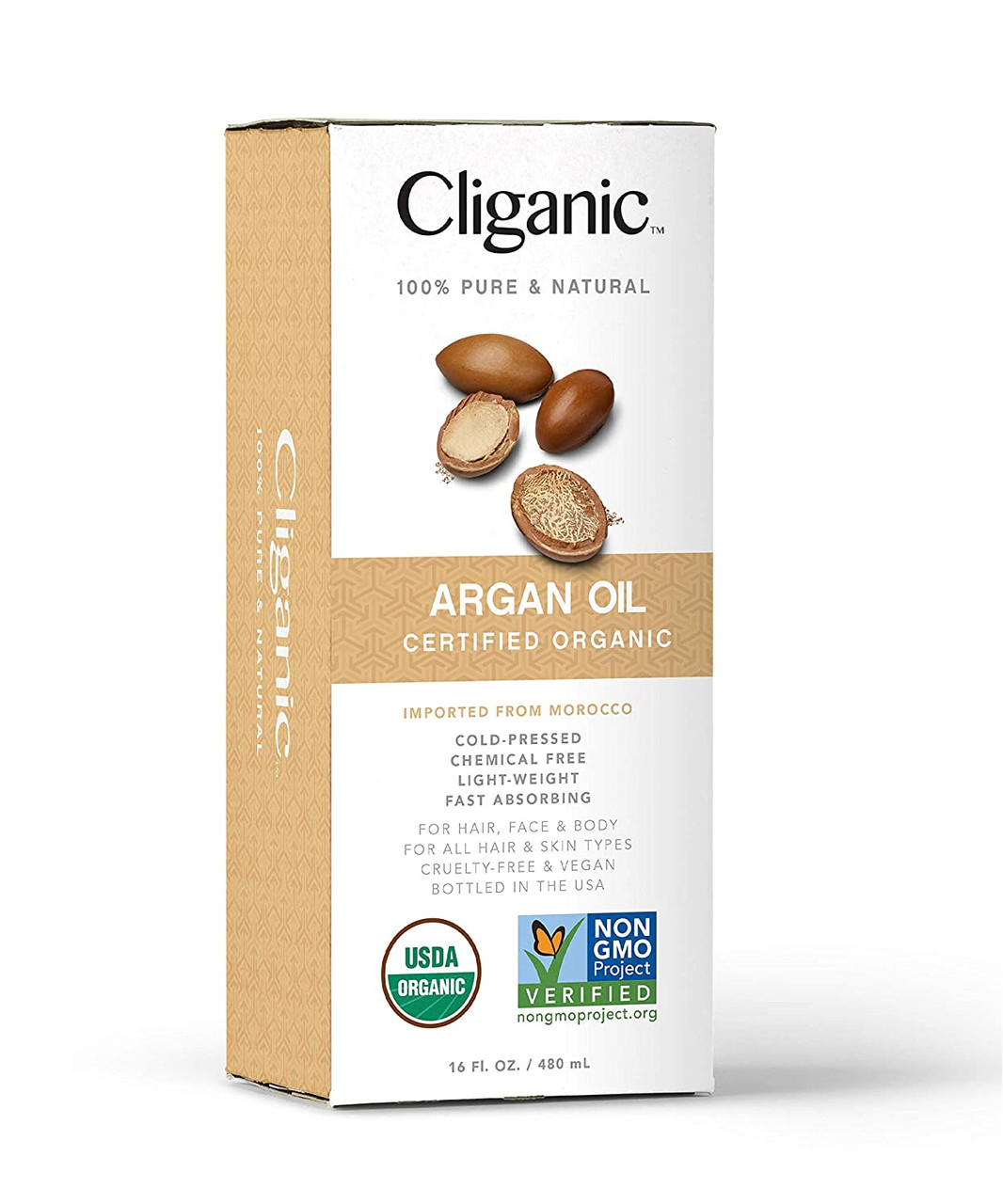 Cliganic Organic Jojoba Oil 32 oz 100% Pure  Bulk Natural Cold Pressed  Unrefined Hexane