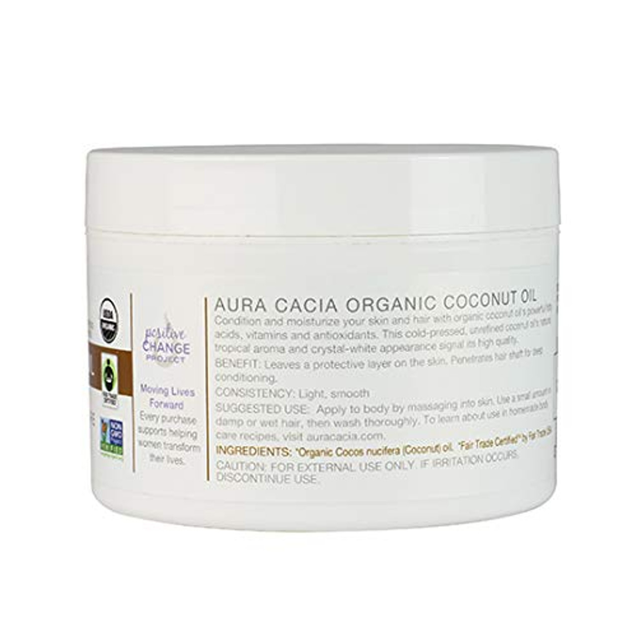 Aura Cacia Organic Fair Trade Certified Cocoa Butter 4 fl. oz