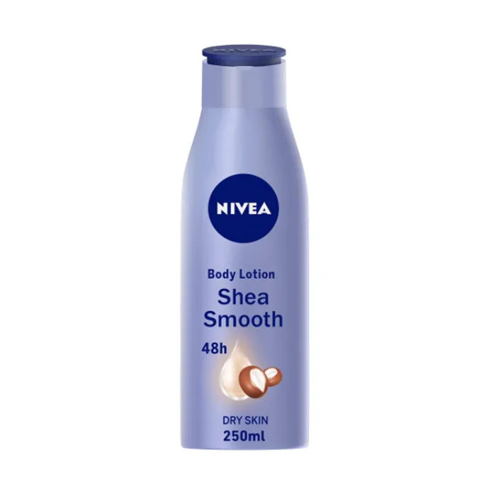 Nivea Body Smoothing Cream – 250 Ml, Mit Sheabutter, Für Weiche & Geschmeidige Haut
