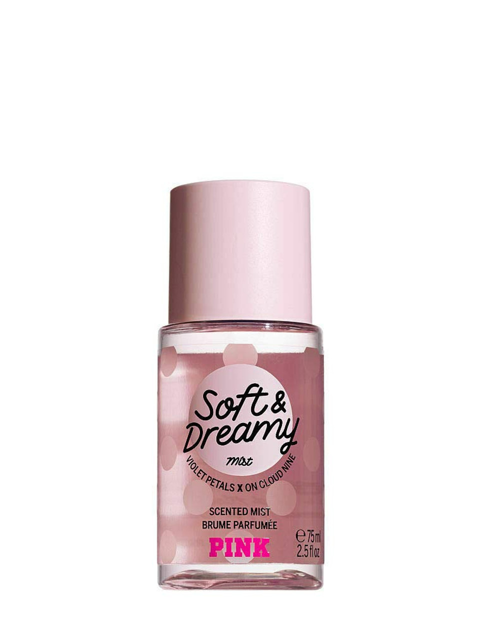 Victorias Secret Pink with a Splash Soft Dreamy Allover Body Mist 2.5oz