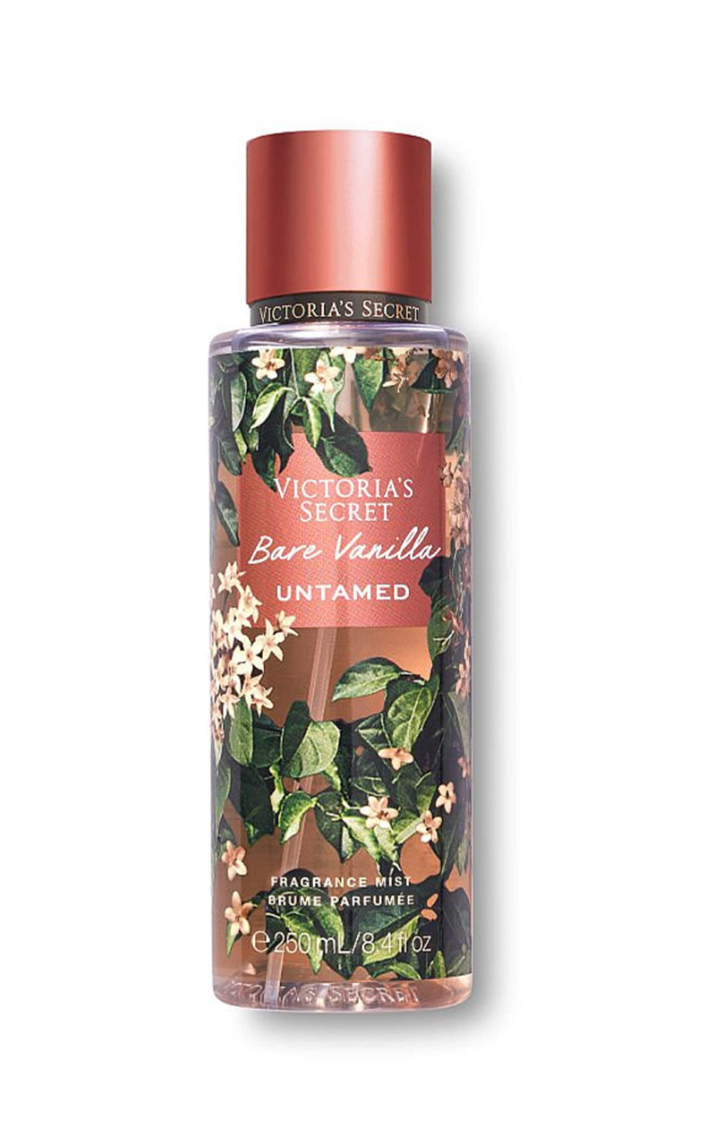 Victorias Secret Bare Vanilla Untamed Fragrance Mist Spray 8.4 oz / 250 ml  Limited Edition