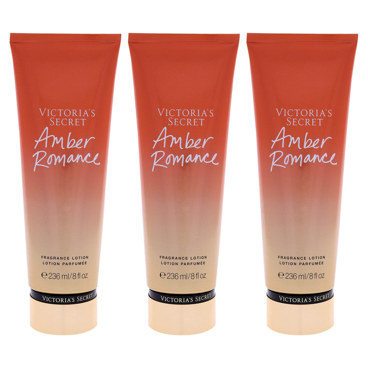 Amber Romance Fragrance Lotion by Victorias Secret for Women 8 oz
