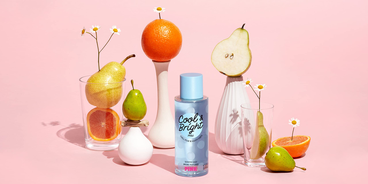 Pink body mist 2025 cool and bright