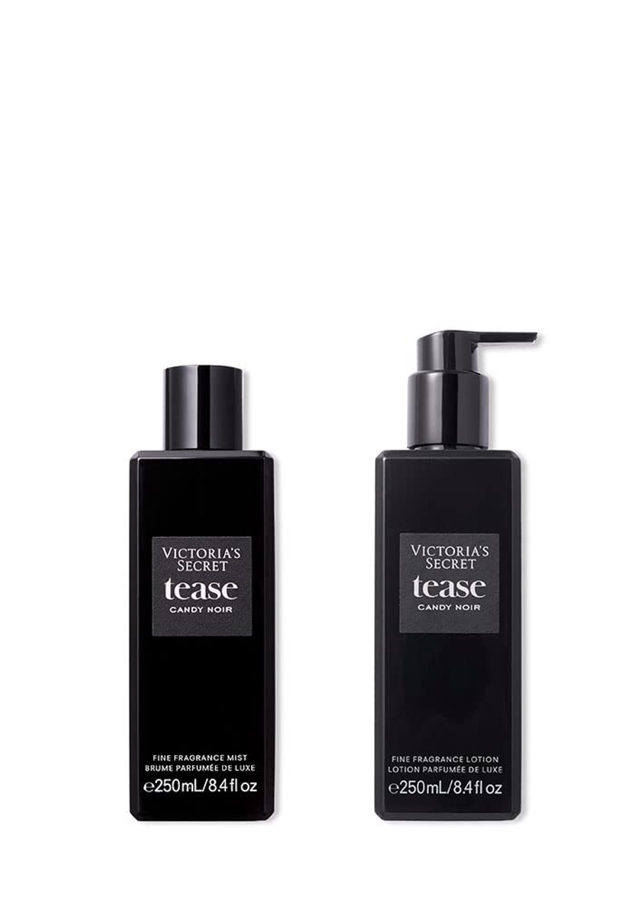 Victorias Secret Tease Candy Noir Mist Lotion Set