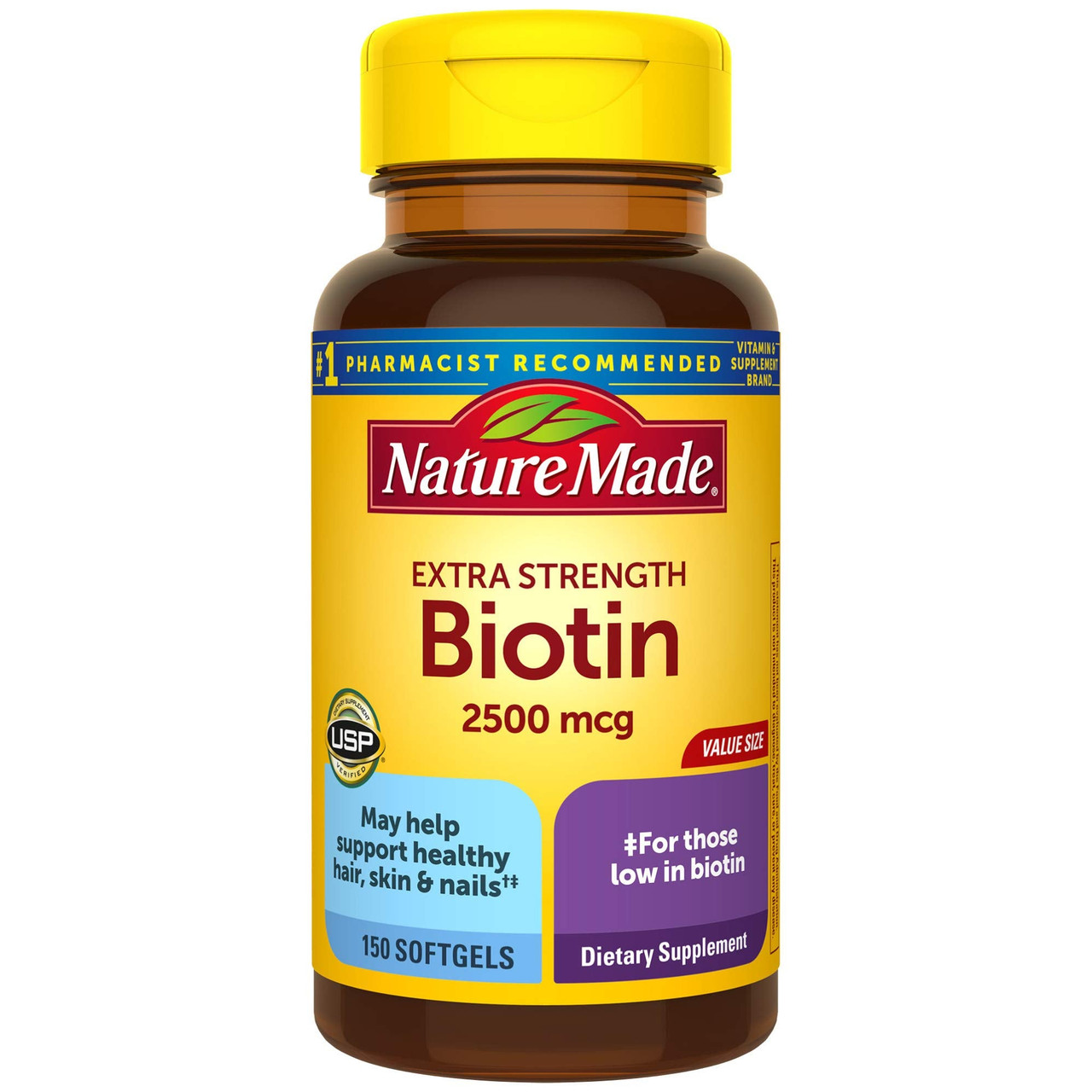 Buy Best Natural Vitamin Tablets Supplements for Healthy Hair Skin and  Nails  By Nature Everyday Nutrition