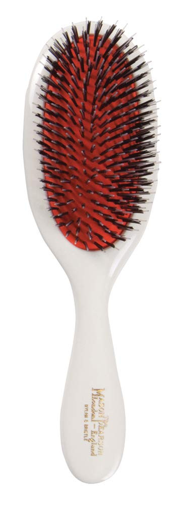 Mason Pearson BN3 Handy Bristle and Nylon Hair Brush Ivory