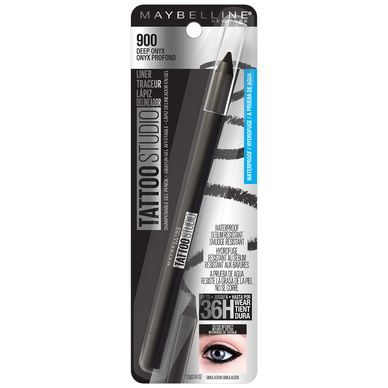 MAYBELLINE NEW YORK Tattoo Studio Gel Liner Pencil Striking Navy 124 g   Price in India Buy MAYBELLINE NEW YORK Tattoo Studio Gel Liner Pencil  Striking Navy 124 g Online In India