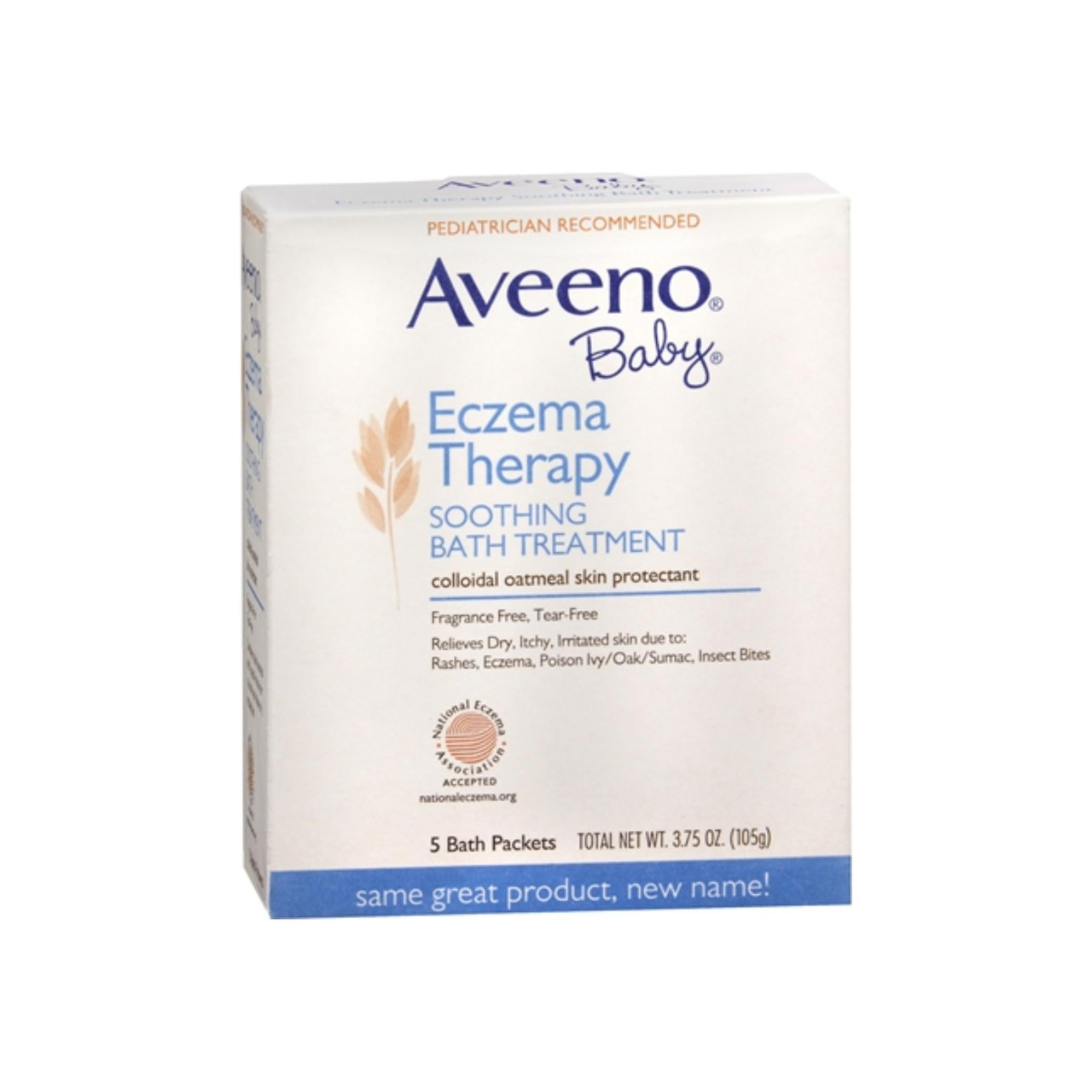 Aveeno Baby Fragrance Free Soothing Bath Treatment Packets ea