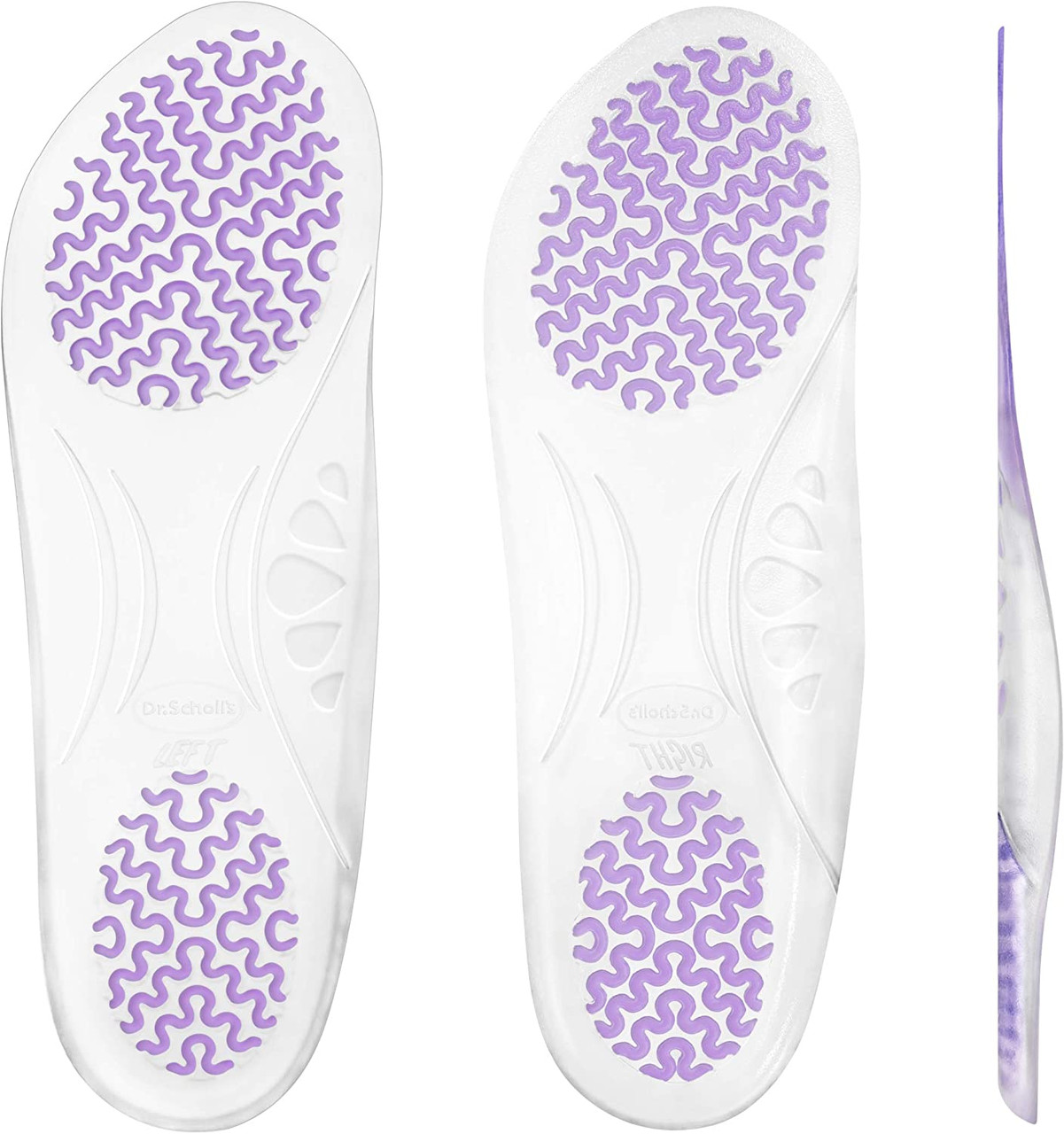 Dr. Scholl's Stylish Step Discreet Cushioning Insoles Flats Gel Adult, 2  ct, 3 Pack - Walmart.com