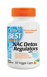Doctor's Best NAC Detox Regulators, 60 Veggie Caps