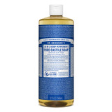 Dr. Bronner's Magic Soaps Pure Castile Soap 18-in-1 Hemp Peppermint, 32 Oz Bottle