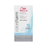 Wella Color Charm Permanent Liquid Hair Toner, Lightest Ash Blonde [T18] 1.40 oz