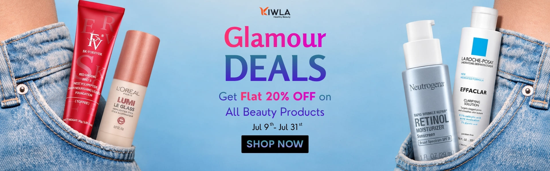 Glamour Deals - Flat 20% OFF