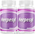 2 Pack Herpesyl Pills Capsules Supplement Tablets Purple Bottle 120 Capsules 2 Pack Herpesyl Pills Capsules Supplement Tablets Purple Bottle 120 Capsules