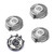 SH50/52 Replacement Heads for Philips Norelco Series 5000 Electric Shavers Razor Cutter Blade Compatible with Phillips S5xxx AquaTouch PowerTouch PT8xx PT7xx 3Pack Brush SH50/52 Replacement Heads for Philips Norelco Series 5000 Electric Shavers Razor Cutter Blade Compatible with Phillips S5xxx AquaTouch PowerTouch PT8xx PT7xx 3Pack Brush