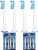 Sensitive Replacement Toothbrush Heads fits Most HX6054 Series Electric Toothbrush Heads 8 White Brush Heads Sensitive Replacement Toothbrush Heads fits Most HX6054 Series Electric Toothbrush Heads 8 White Brush Heads
