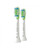 Philips Sonicare HX9062/17 W3 Premium White Replacement Brush Head 2s Philips Sonicare HX9062/17 W3 Premium White Replacement Brush Head 2s