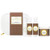Glow On The Go Brown sugar Vanilla Travel Set 1 set Glow On The Go Brown sugar Vanilla Travel Set 1 set