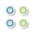 Clarisonic Brush Head Replacement Set, 4 Count Clarisonic Brush Head Replacement Set, 4 Count