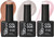 MYGEL by Mylee Nail Gel Polish The Nudes Polish Trio 3x10ml Colours, UV/LED Soak-Off Nail Art Manicure Pedicure for Professional, Salon & Home Use - Long Lasting & Easy to Apply MYGEL by Mylee Nail Gel Polish The Nudes Polish Trio 3x10ml Colours, UV/LED Soak-Off Nail Art Manicure Pedicure for Professional, Salon & Home Use - Long Lasting & Easy to Apply
