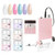 Makartt Rechargeable Nail Drill 30000RPM Portable Electric E File MALORY Acrylic Nail Gel Polish Remover Machine Bundle with Dip Powder Nail Kit, 6 Colors Candy Acrylic Powder, 2 In 1 Clear Nude Pink Makartt Rechargeable Nail Drill 30000RPM Portable Electric E File MALORY Acrylic Nail Gel Polish Remover Machine Bundle with Dip Powder Nail Kit, 6 Colors Candy Acrylic Powder, 2 In 1 Clear Nude Pink