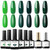 modelones 8Pcs Gel Base and Top Coat Set with Yellow Green Gel Nail Polish modelones 8Pcs Gel Base and Top Coat Set with Yellow Green Gel Nail Polish