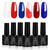 Beetles July 4th Gel Nail Polish Set - 6 Pcs Red White and Navy Blue Colors Gel Polish Royal Blue Glitter Gel Polish Color Changing, Soak Off Nail Lamp Cured Perfect for the 4th of July Manicure Beetles July 4th Gel Nail Polish Set - 6 Pcs Red White and Navy Blue Colors Gel Polish Royal Blue Glitter Gel Polish Color Changing, Soak Off Nail Lamp Cured Perfect for the 4th of July Manicure