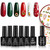 Beetles Sparkle Red Green Gel Polish Kit with Nail Art Foil Glue Gel for Foil Stickers Nail Glue Transfer Tips Star Glues 15ML 1 Bottle Beetles Sparkle Red Green Gel Polish Kit with Nail Art Foil Glue Gel for Foil Stickers Nail Glue Transfer Tips Star Glues 15ML 1 Bottle