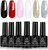 Beetles Gel Nail Polish Set, Red Black Pink White Golden Silver Glitter Soak Off Gel Nail Kit Beetles Gel Nail Polish Set, Red Black Pink White Golden Silver Glitter Soak Off Gel Nail Kit