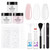 Beetles Dip Powder Nail Kit with Nail Glue Gel Base Top Brush Saver Recycling Tray False Nail Tips for Dip Powder, Clear White Pink Dipping Powder Color for DIY Salon Nail Art Repair Manicure Beetles Dip Powder Nail Kit with Nail Glue Gel Base Top Brush Saver Recycling Tray False Nail Tips for Dip Powder, Clear White Pink Dipping Powder Color for DIY Salon Nail Art Repair Manicure
