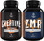 Bundle of Tri Phase Creatine Pills 5g and ZMA Supplements - Muscle Mass Gainer and Muscle Recovery - Muscle Growth Mineral Complex Bundle of Tri Phase Creatine Pills 5g and ZMA Supplements - Muscle Mass Gainer and Muscle Recovery - Muscle Growth Mineral Complex