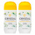 Crystal Deodorant Chamomile  Green Tea No Toxic Aluminums Paraben  Hypo Allergenic Artificial Fragrance  Vegan  Cruelty  2.5 oz Pack of 2