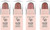 Golden Rose Nude Matte Lipstick Mix Set 4 Pieces Collection Golden Rose Nude Matte Lipstick Mix Set 4 Pieces Collection