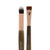 AM-BR119 : Premium Crease & Flat Definer Duo Brush AM-BR119 : Premium Crease & Flat Definer Duo Brush