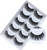 3D False Eyelashes, Faux Mink Fake Eyelashes Handmade Thick Nature Fluffy Long Eyelashes Reusable 5 Pairs 3D False Eyelashes, Faux Mink Fake Eyelashes Handmade Thick Nature Fluffy Long Eyelashes Reusable 5 Pairs