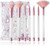 DIY Liquid Quicksand Glitter Makeup Brushes with Crystal Pouch Resin Art Craft Set 7-count DIY Liquid Quicksand Glitter Makeup Brushes with Crystal Pouch Resin Art Craft Set 7-count