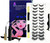 Magnetic Eyelashes and Magnetic Eyeliner Kit, 12 Pairs False Lashes With 2 Tubes Magnetic Eyeliner And Magnetic Eyelash Applicator Tool 5D Magnetic Eyelashes and Magnetic Eyeliner Kit, 12 Pairs False Lashes With 2 Tubes Magnetic Eyeliner And Magnetic Eyelash Applicator Tool 5D