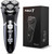 Men's Electric Shaver - MAX-T Corded and Cordless Rechargeable 3D Rotary Shaver Razor for Men with Pop-up Sideburn Trimmer Wet and Dry with Wall Adapter 100-240V Men's Electric Shaver - MAX-T Corded and Cordless Rechargeable 3D Rotary Shaver Razor for Men with Pop-up Sideburn Trimmer Wet and Dry with Wall Adapter 100-240V