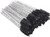 MyAoKuE-UP 300 Pack Mascara Wands Disposable Crystal Black Handle Eyelash Brush for Extensions Eye Lash Applicator Makeup Tool, Black MyAoKuE-UP 300 Pack Mascara Wands Disposable Crystal Black Handle Eyelash Brush for Extensions Eye Lash Applicator Makeup Tool, Black
