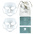 Bodhi Bare Company, llc, Bodhi Bare Premium Reusable Silicone Sheet Mask Cover for Face 2 Pack Use With Anti Aging & Moisturizing Products, White Bodhi Bare Company, llc, Bodhi Bare Premium Reusable Silicone Sheet Mask Cover for Face 2 Pack Use With Anti Aging & Moisturizing Products, White