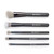 Earth Therapeutics Charcoal Cosmetic Brushes Set Earth Therapeutics Charcoal Cosmetic Brushes Set