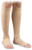Soft Fit 20-30 mmHg Knee High with Open Toe, Beige Medium