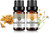 Chamomile Sandalwood Essential Oil Set Aromatherapy 100% Pure Organic Oils for Diffuser, Massage, Skin - 2 x 10ml Chamomile Sandalwood Essential Oil Set Aromatherapy 100% Pure Organic Oils for Diffuser, Massage, Skin - 2 x 10ml